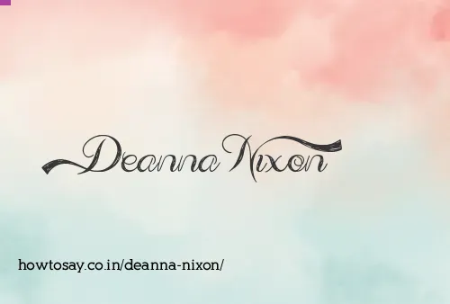 Deanna Nixon