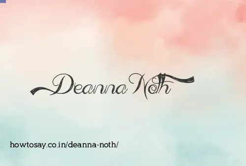 Deanna Noth
