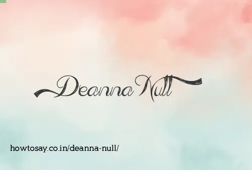Deanna Null