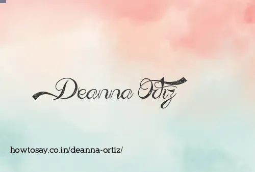 Deanna Ortiz