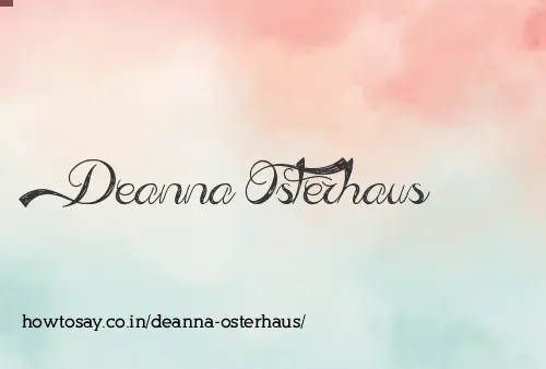 Deanna Osterhaus