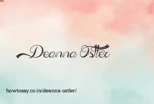 Deanna Ostler