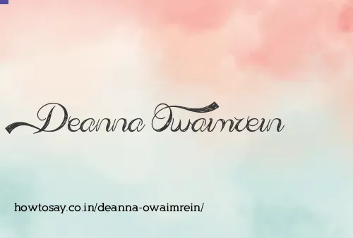 Deanna Owaimrein