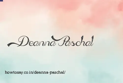 Deanna Paschal