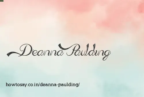 Deanna Paulding