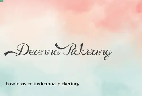 Deanna Pickering