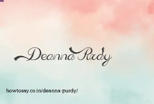 Deanna Purdy