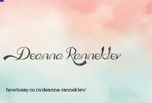 Deanna Ranneklev
