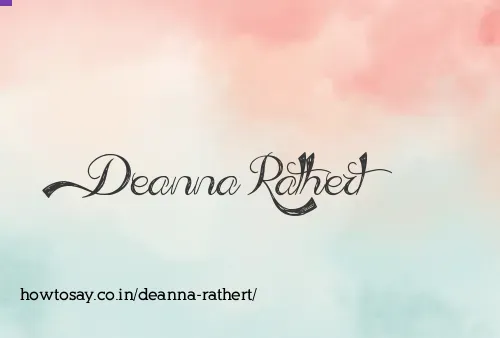 Deanna Rathert
