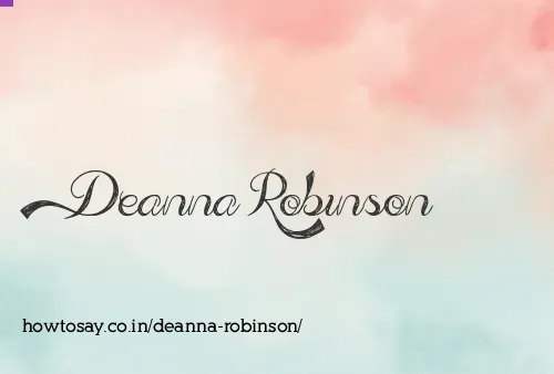 Deanna Robinson