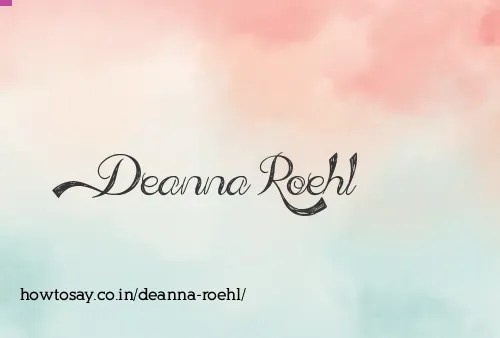 Deanna Roehl