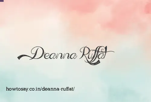 Deanna Ruffat
