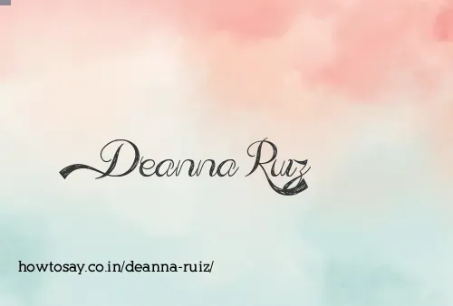 Deanna Ruiz