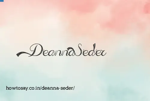 Deanna Seder