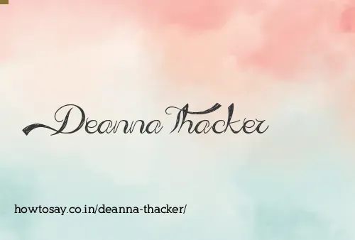 Deanna Thacker