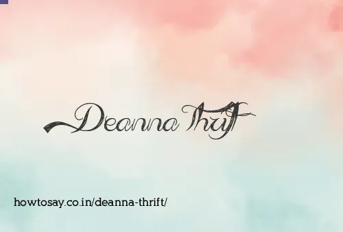 Deanna Thrift