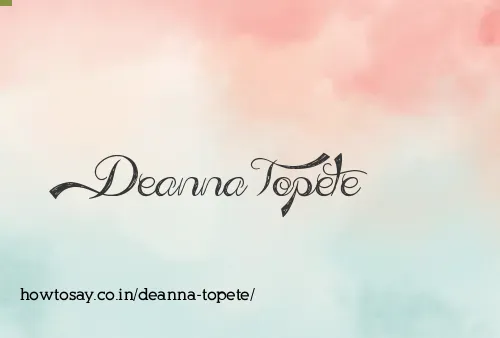 Deanna Topete