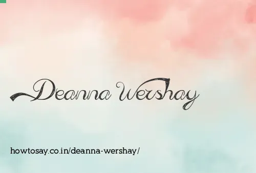 Deanna Wershay