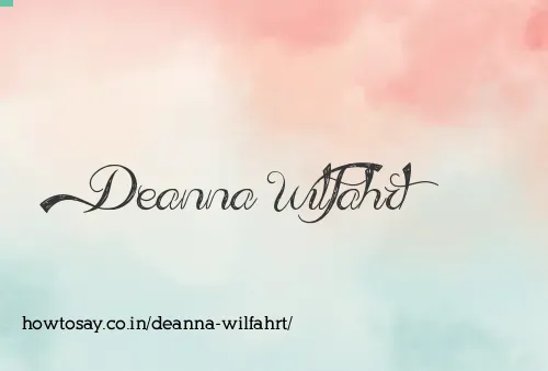 Deanna Wilfahrt
