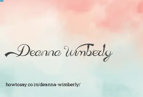 Deanna Wimberly