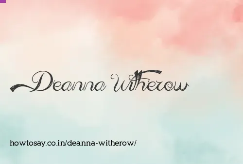 Deanna Witherow
