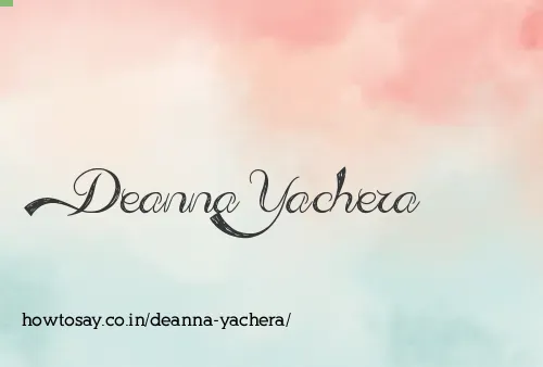 Deanna Yachera