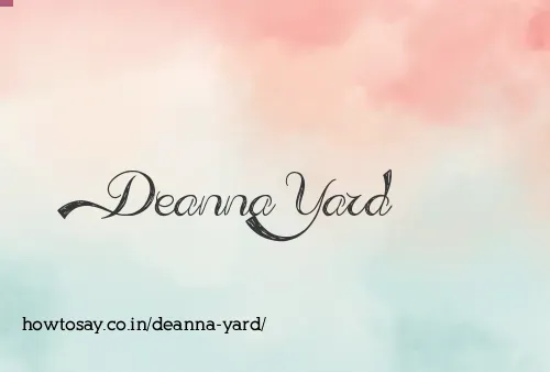 Deanna Yard