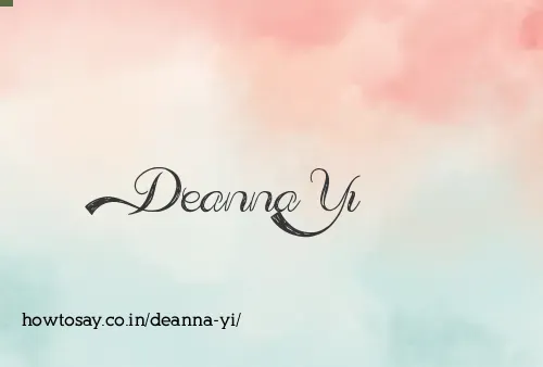 Deanna Yi