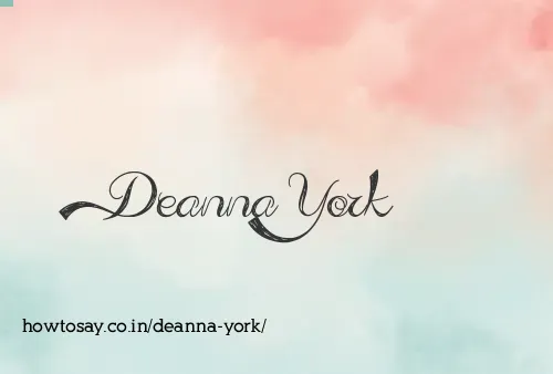 Deanna York
