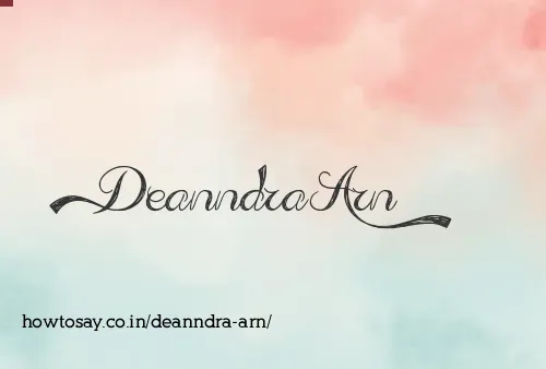 Deanndra Arn