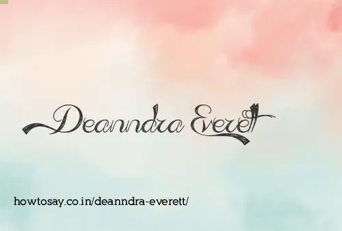 Deanndra Everett