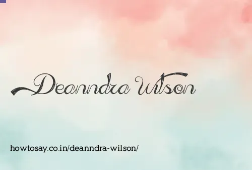 Deanndra Wilson