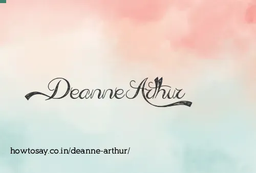 Deanne Arthur
