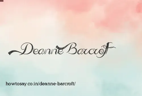 Deanne Barcroft