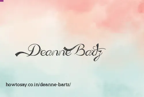 Deanne Bartz