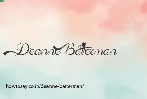 Deanne Batterman