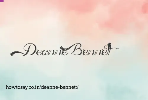 Deanne Bennett