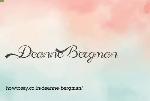 Deanne Bergman