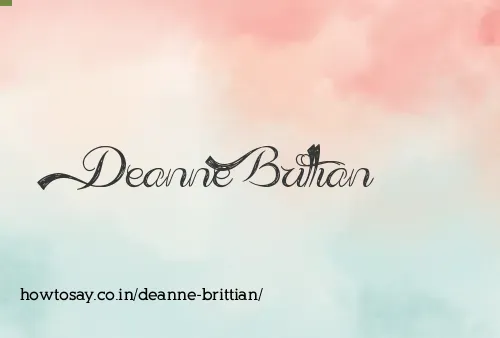 Deanne Brittian