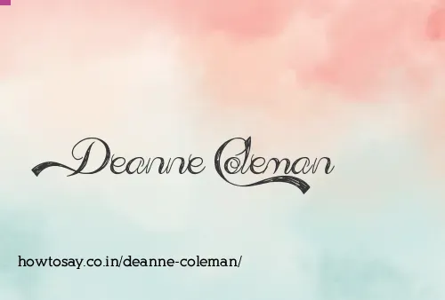 Deanne Coleman