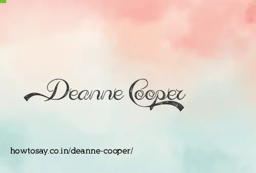 Deanne Cooper