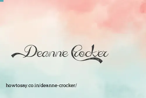 Deanne Crocker