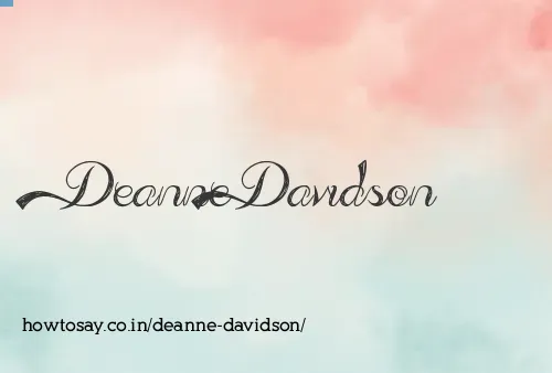 Deanne Davidson