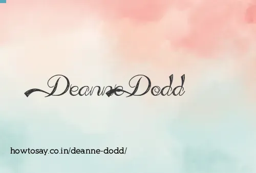 Deanne Dodd