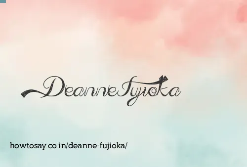 Deanne Fujioka