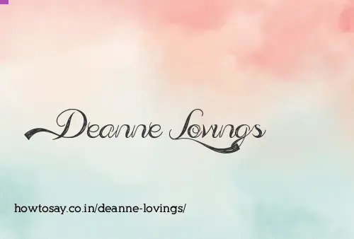 Deanne Lovings