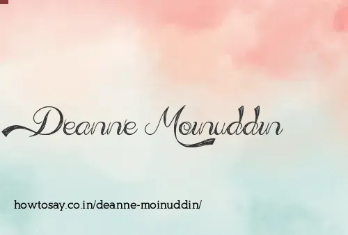 Deanne Moinuddin