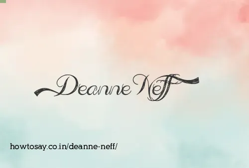 Deanne Neff