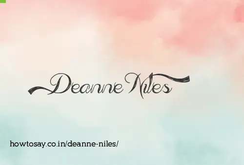 Deanne Niles