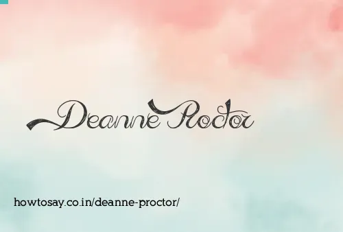 Deanne Proctor